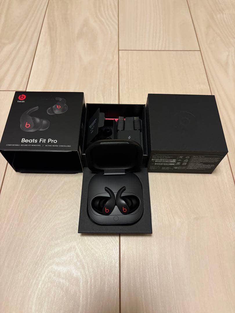 Beats Fit Pro ワイヤレスイヤホン ブラックMK2F3PA/A