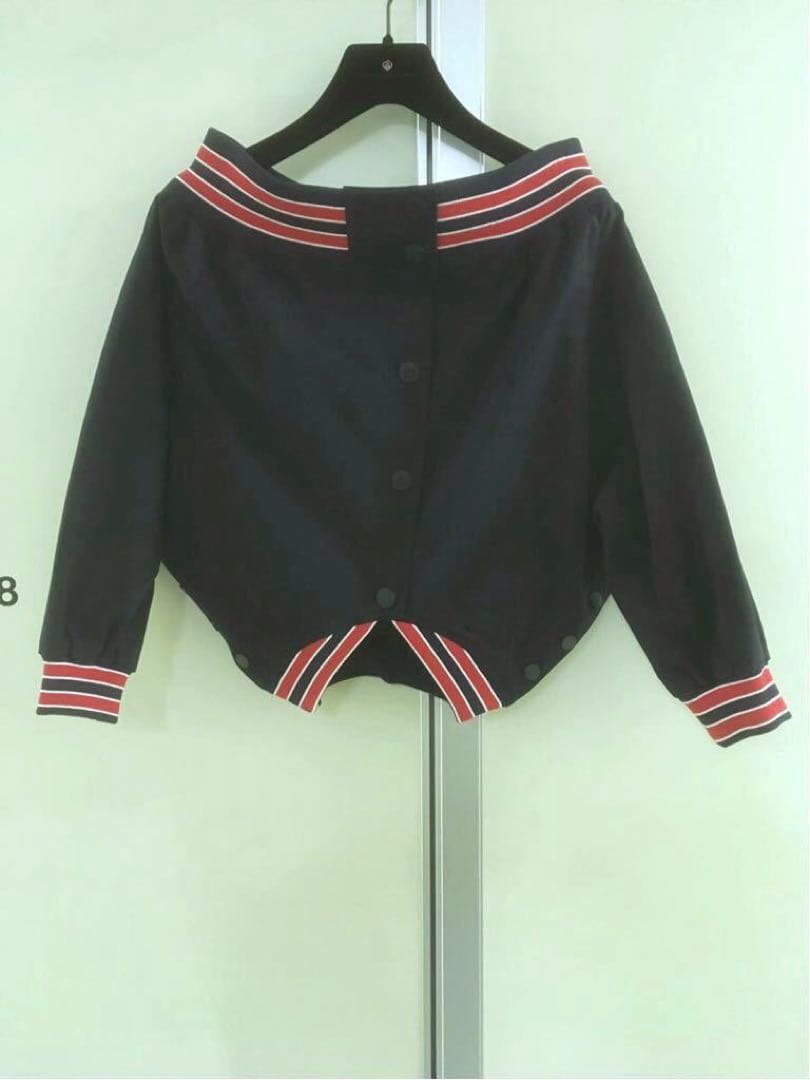 【MONSE】2way SPORTS JACKET croppedブルゾン