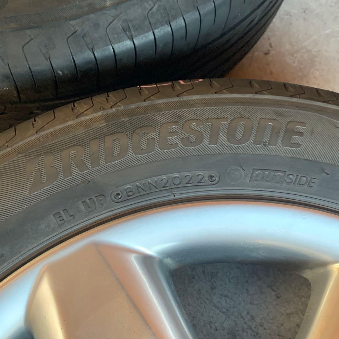 トヨタ　セルシオ30 31 純正ホイール4本セットタイヤ付き　中古品