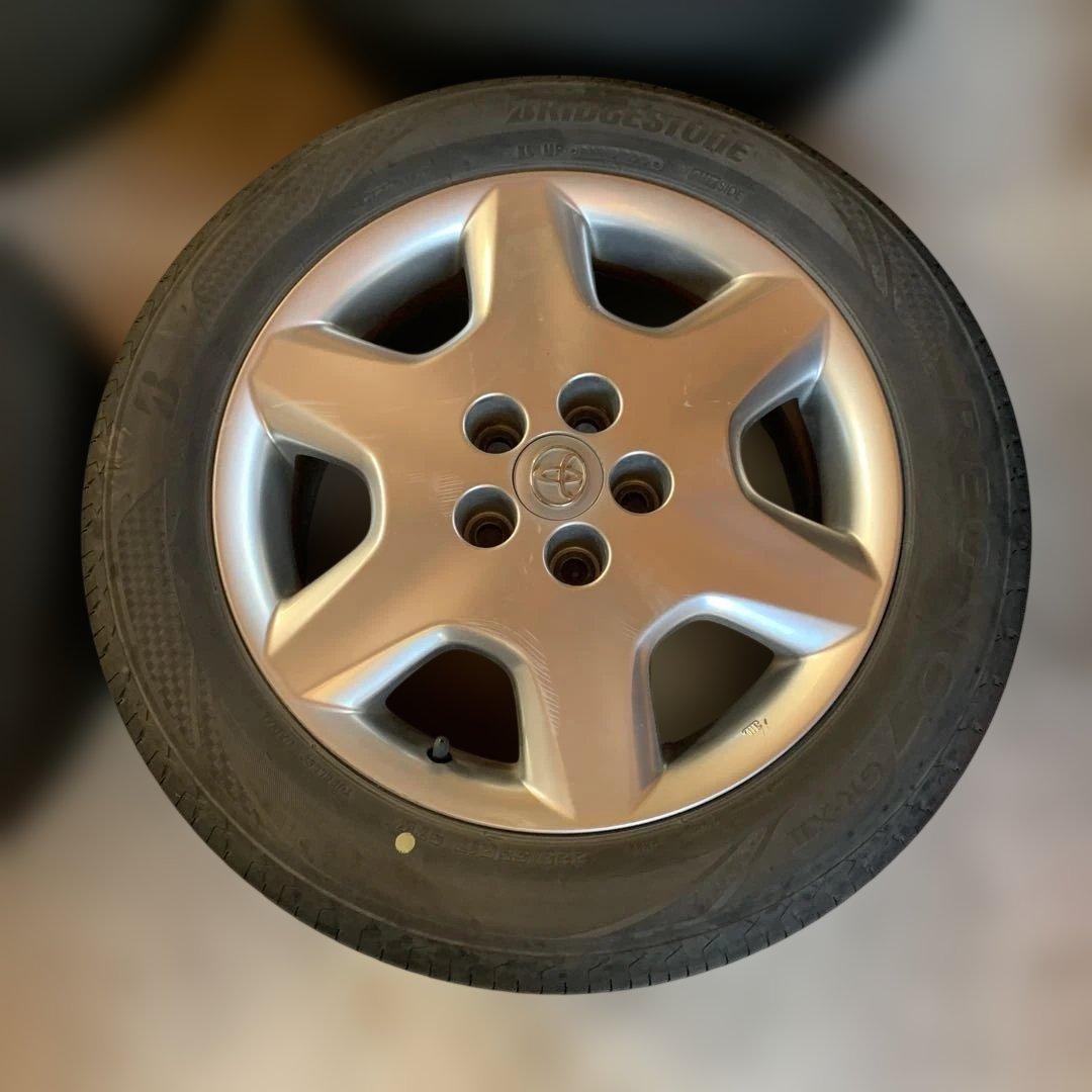 トヨタ　セルシオ30 31 純正ホイール4本セットタイヤ付き　中古品