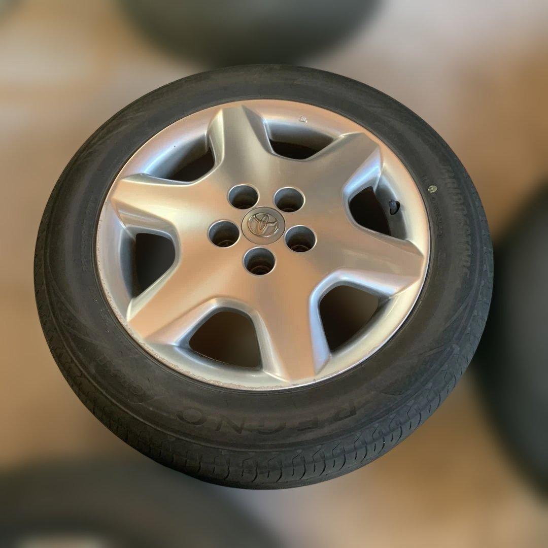 トヨタ　セルシオ30 31 純正ホイール4本セットタイヤ付き　中古品