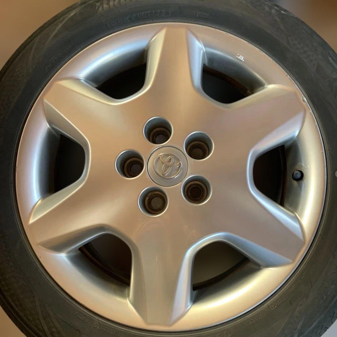 トヨタ　セルシオ30 31 純正ホイール4本セットタイヤ付き　中古品