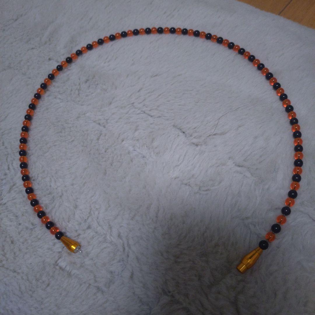 ファイテン ラクワネックレス EXTREME 50cm オレンジ/ブラック