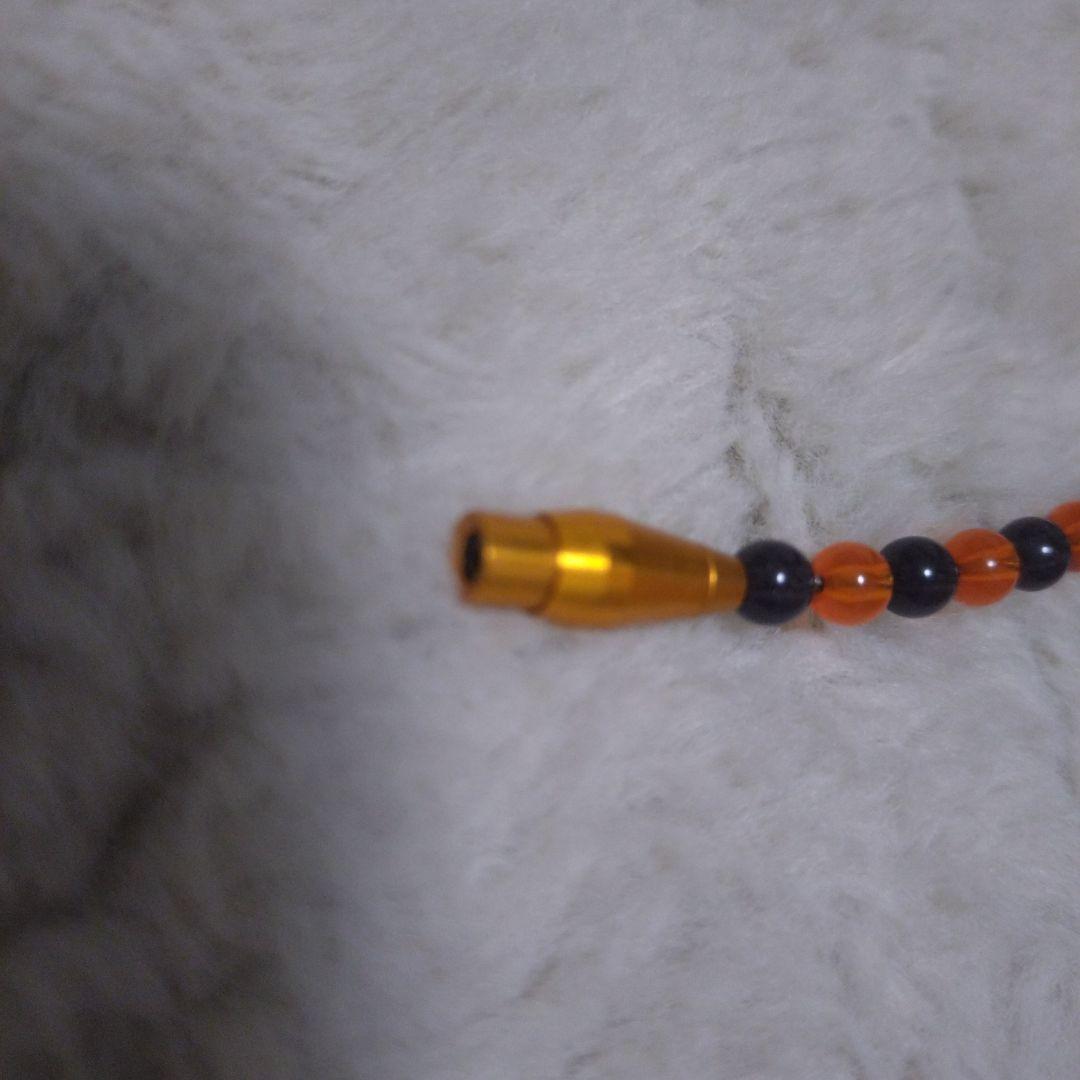 ファイテン ラクワネックレス EXTREME 50cm オレンジ/ブラック