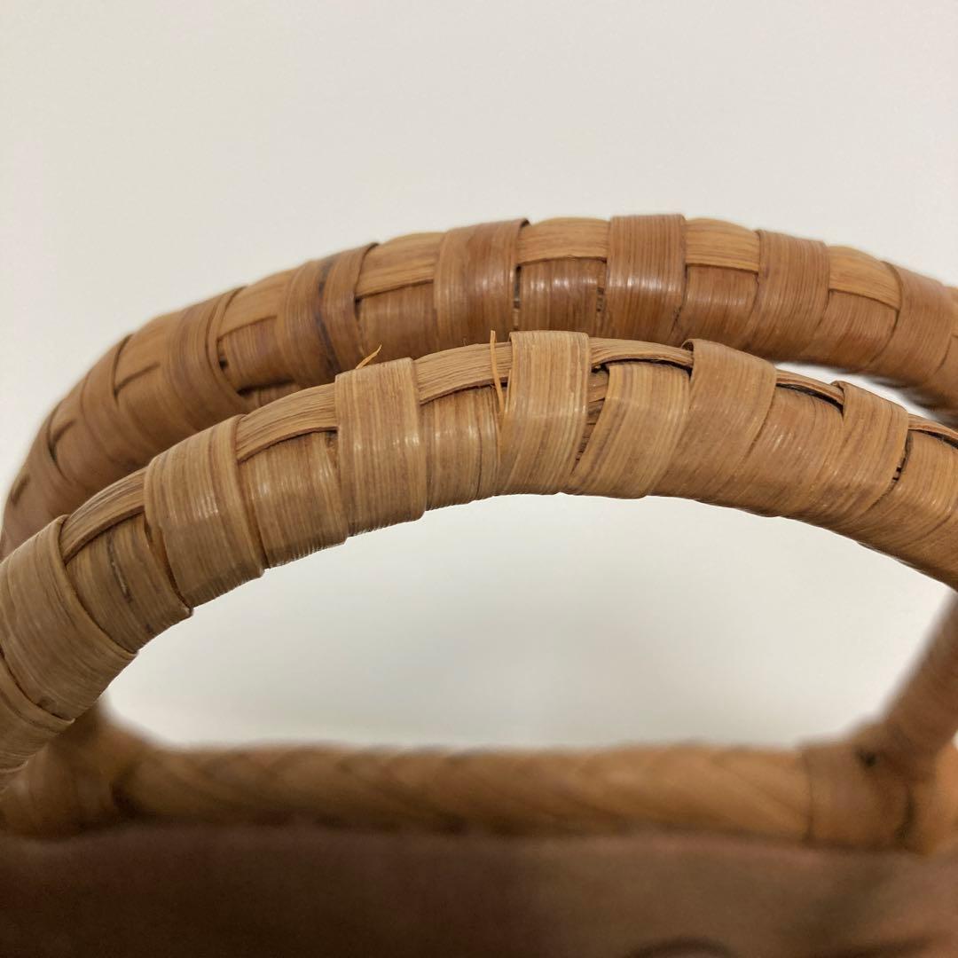 山葡萄かごバック　トマト