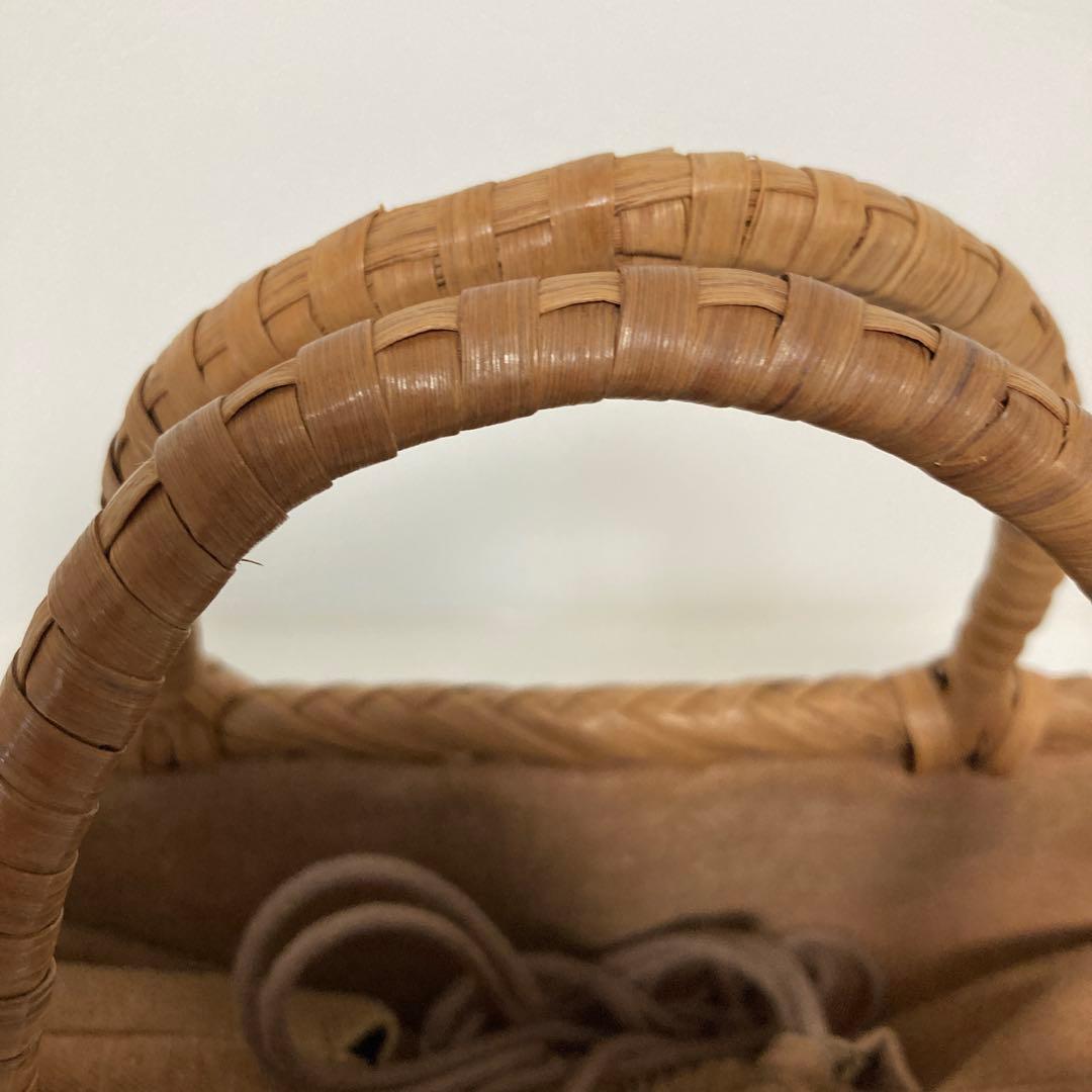 山葡萄かごバック　トマト