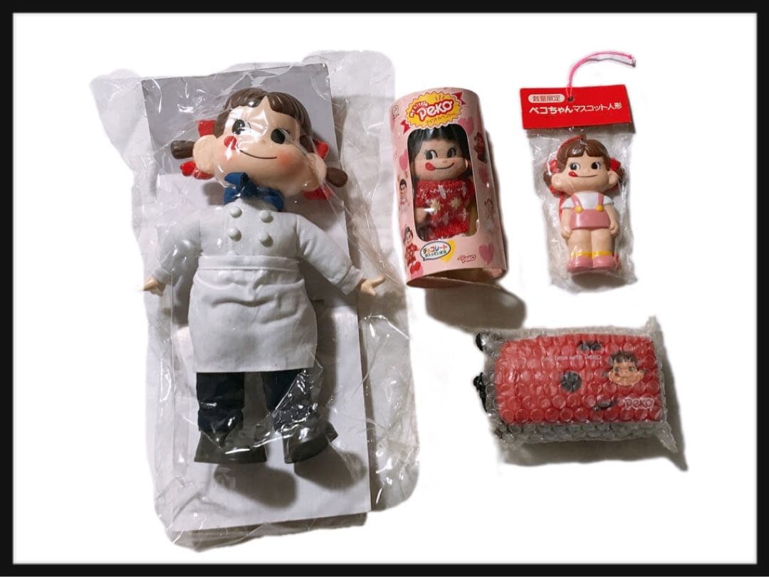 新品未開封 未使用 ペコちゃん 不二家 まとめ売り