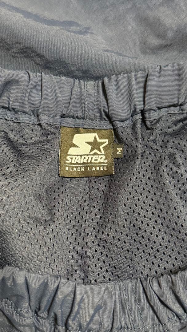 ballaholic STARTER warm Up pants ネイビー