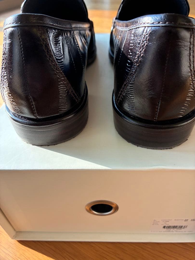 TODAYFUL スクエアトゥギャザーローファー シューズ 25秋冬　裏張り済