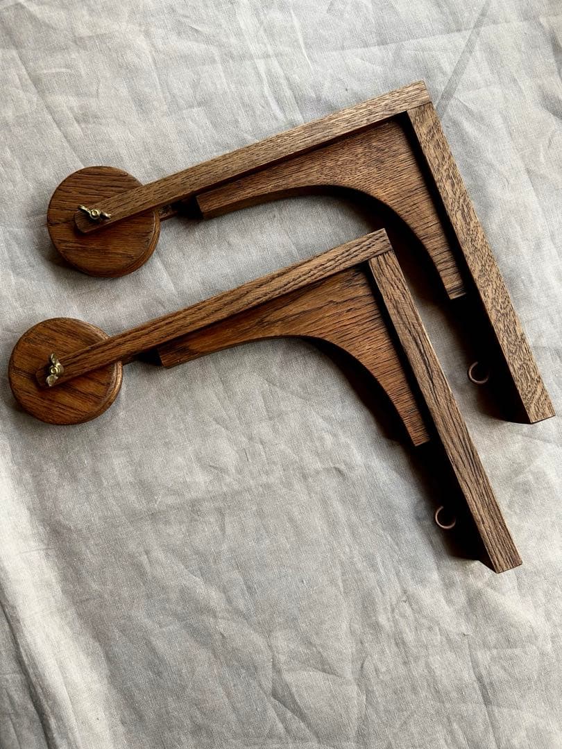 ぽんりん【値下げ✖️】　木製滑車2つセット