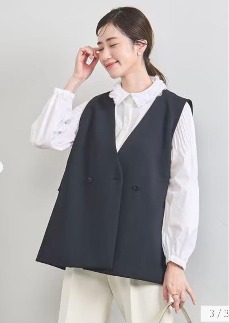 UNITED ARROWS SPONGY ミドル ベスト