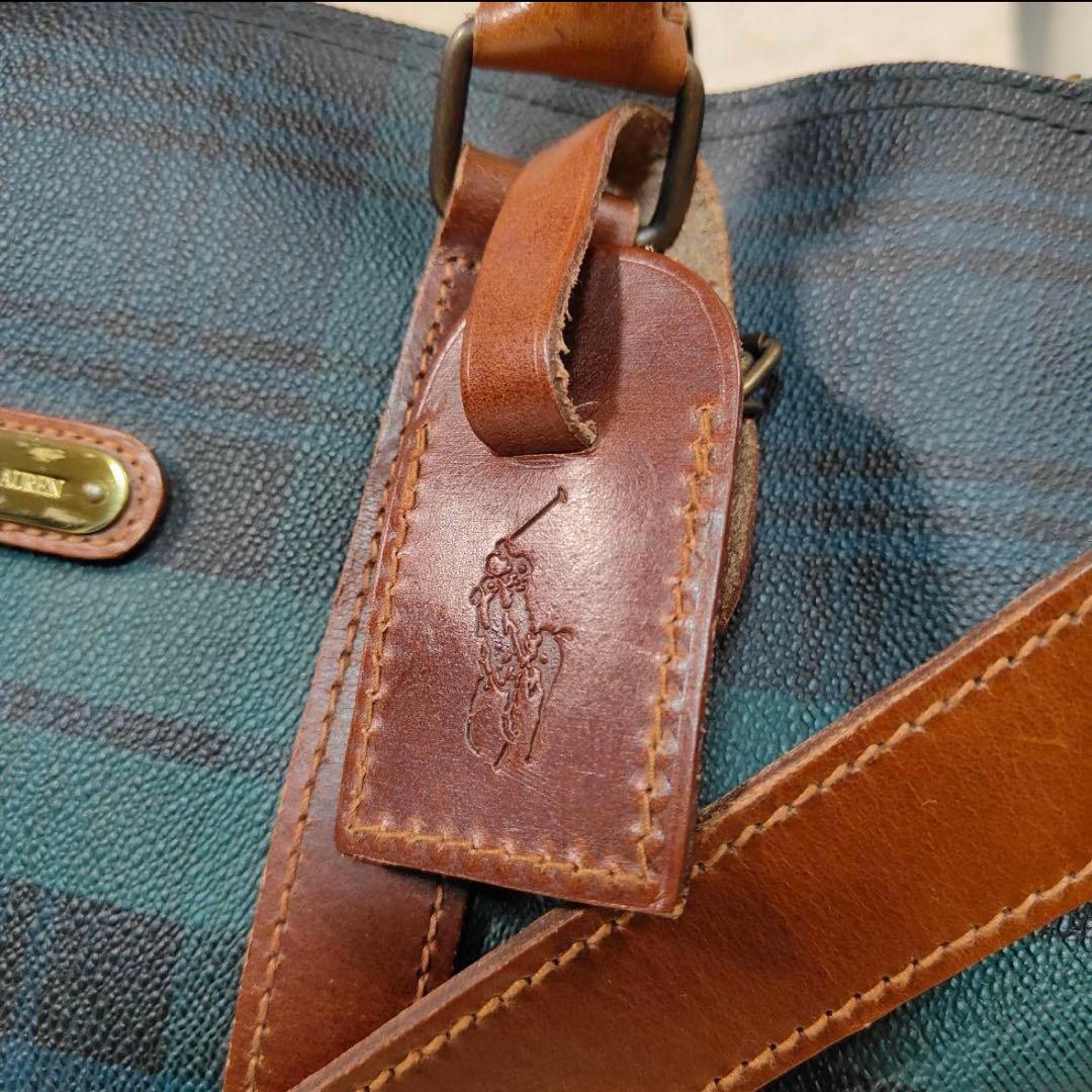 【美品】Polo Ralph Lauren ボストンバッグ