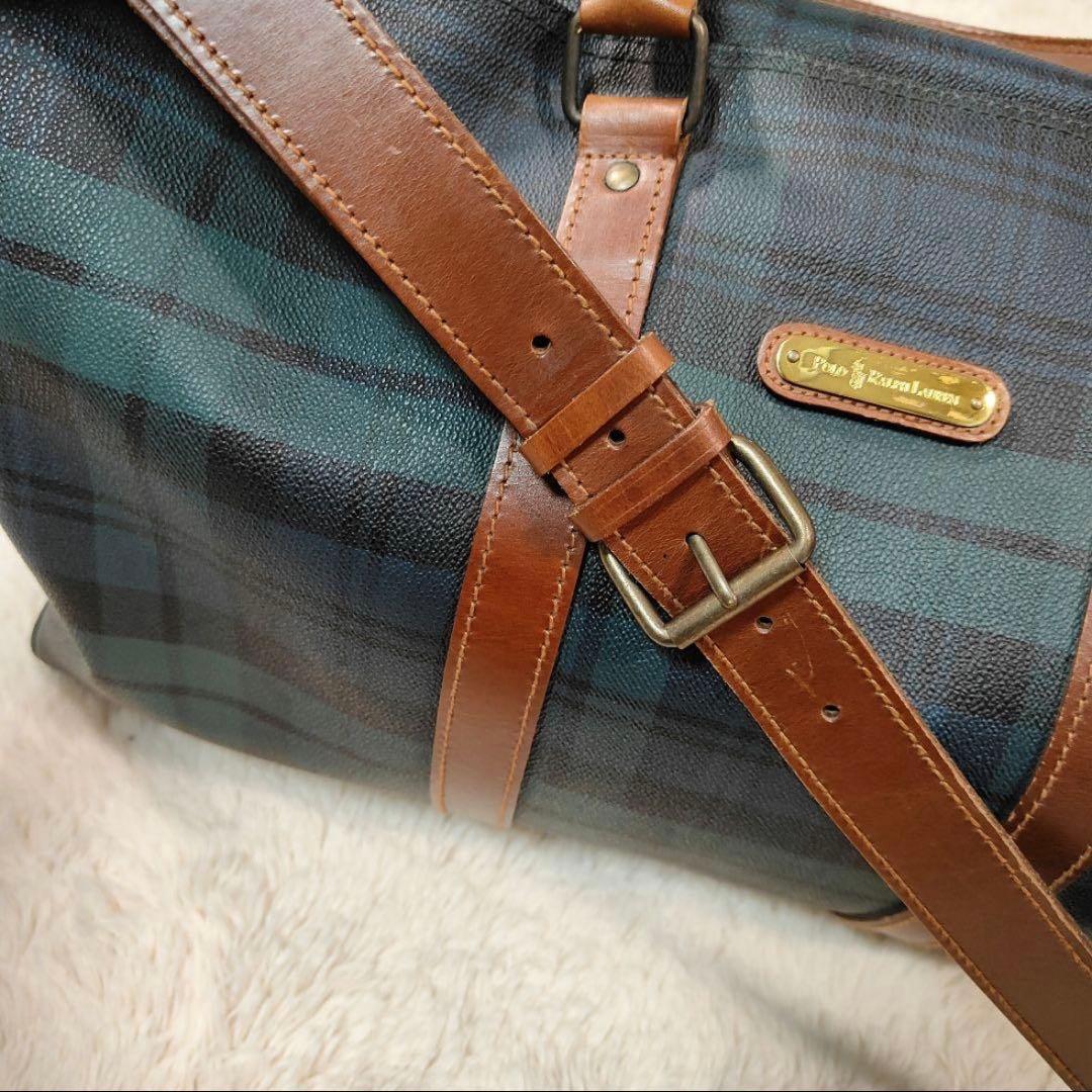 【美品】Polo Ralph Lauren ボストンバッグ
