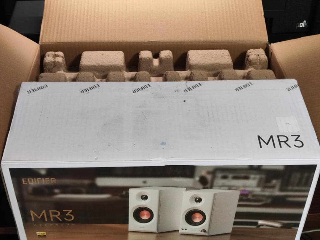 EDIFIER MR3 ホワイト 元箱・付属品あり