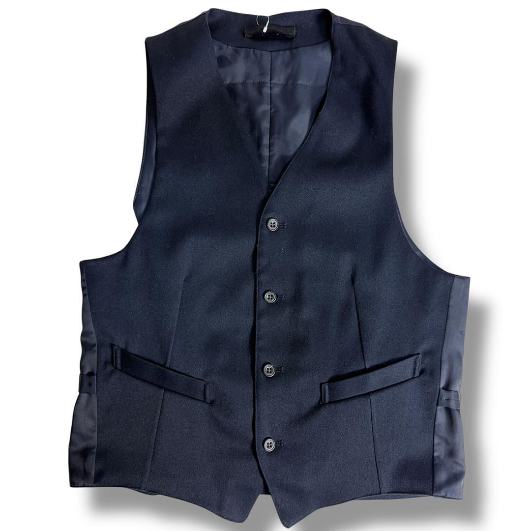 J5145 美品 ビームスプラス×ニューバランス 3ピースストレッチスーツ 紺M