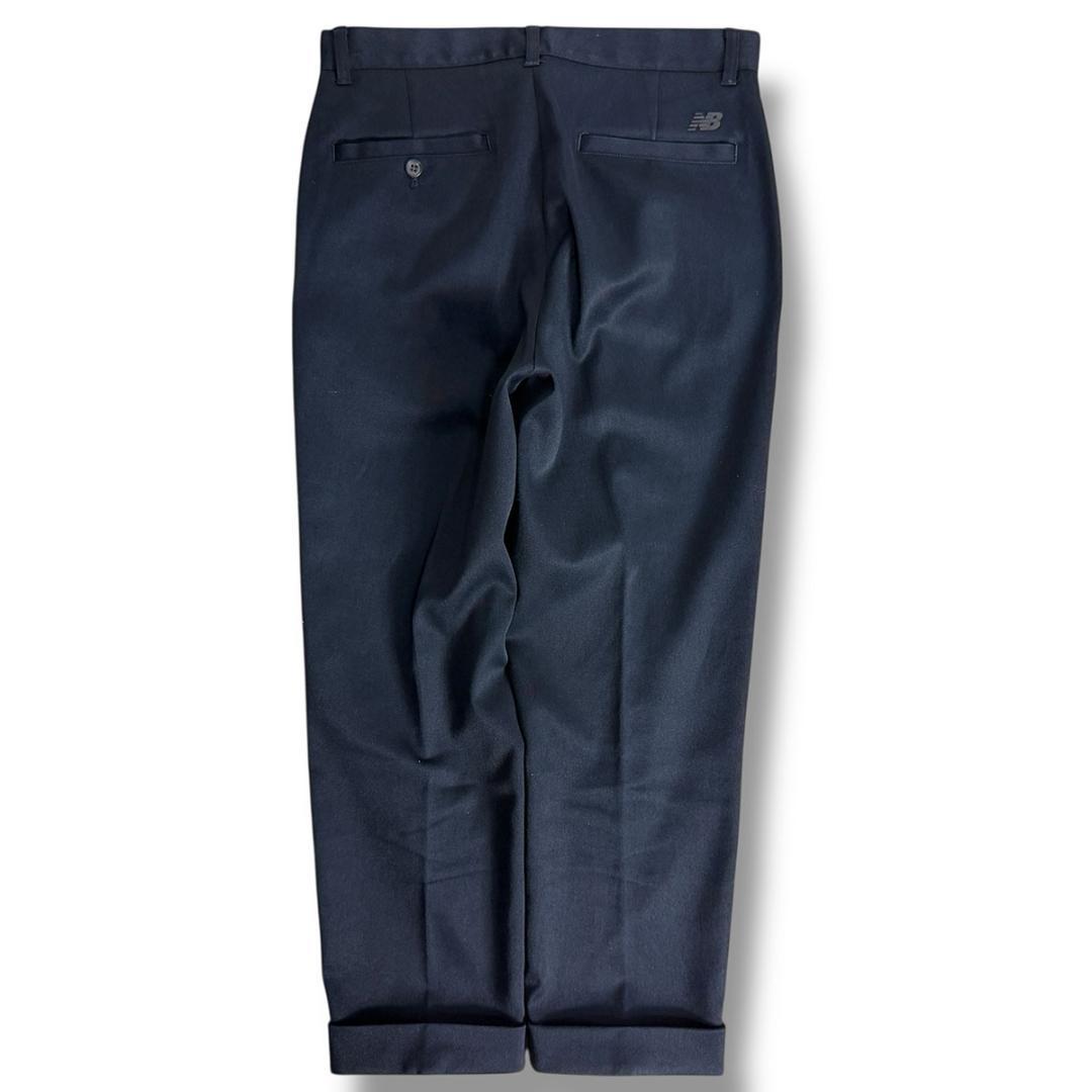 J5145 美品 ビームスプラス×ニューバランス 3ピースストレッチスーツ 紺M