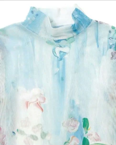POPPY あさぎーにょsee-through tops