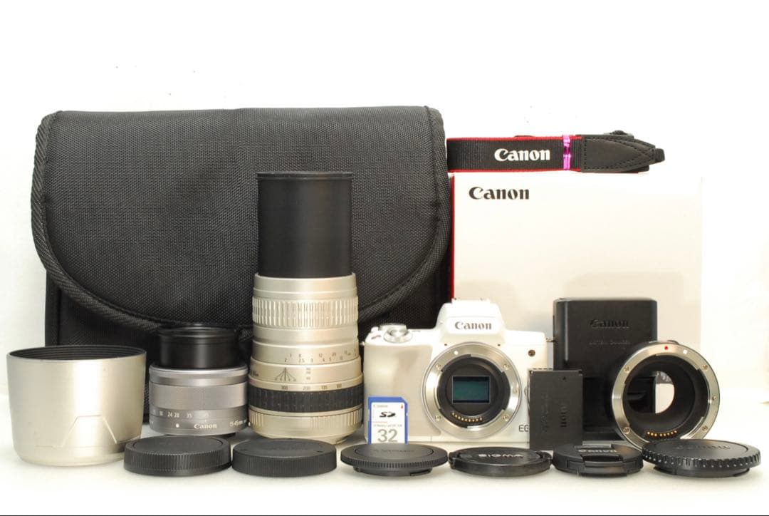 mokuni 様フォロー割_Canon EOS Kiss M2 ❤️ダブルレンズ