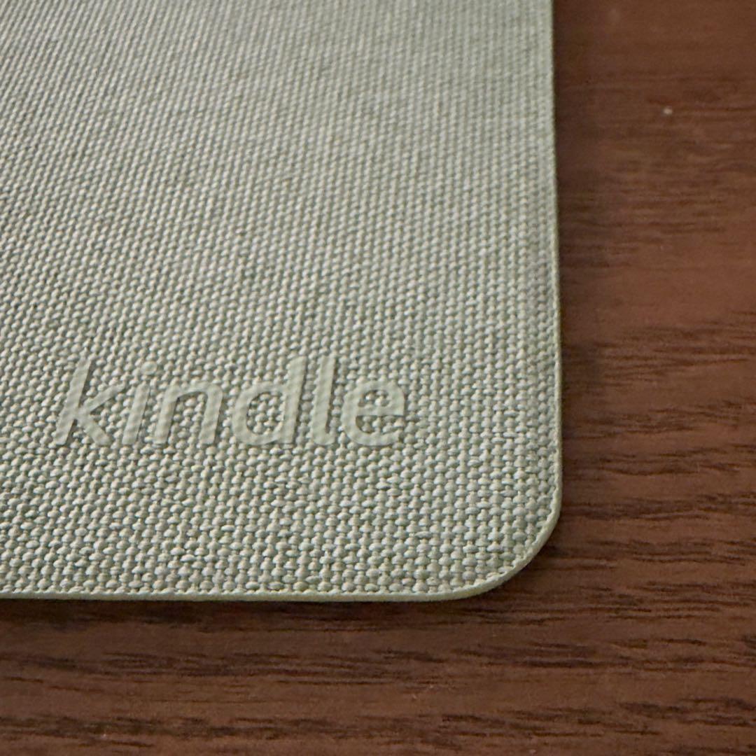 Kindle (第11世代) ＆Amazon純正ファブリックカバー (マッチャ)