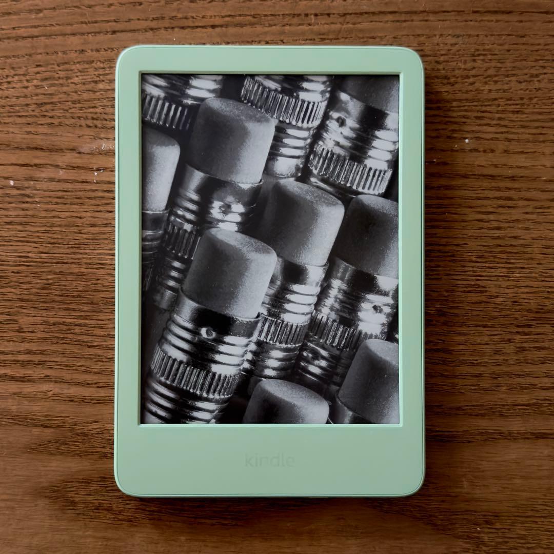 Kindle (第11世代) ＆Amazon純正ファブリックカバー (マッチャ)