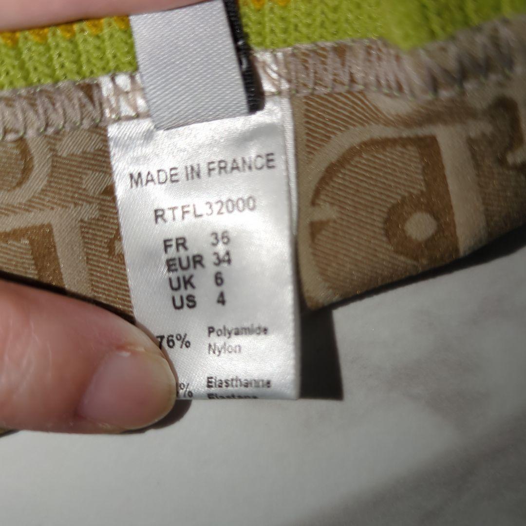 【8/13-16発送不可】Dior ロゴ柄 セパレート水着 US4号サイズ