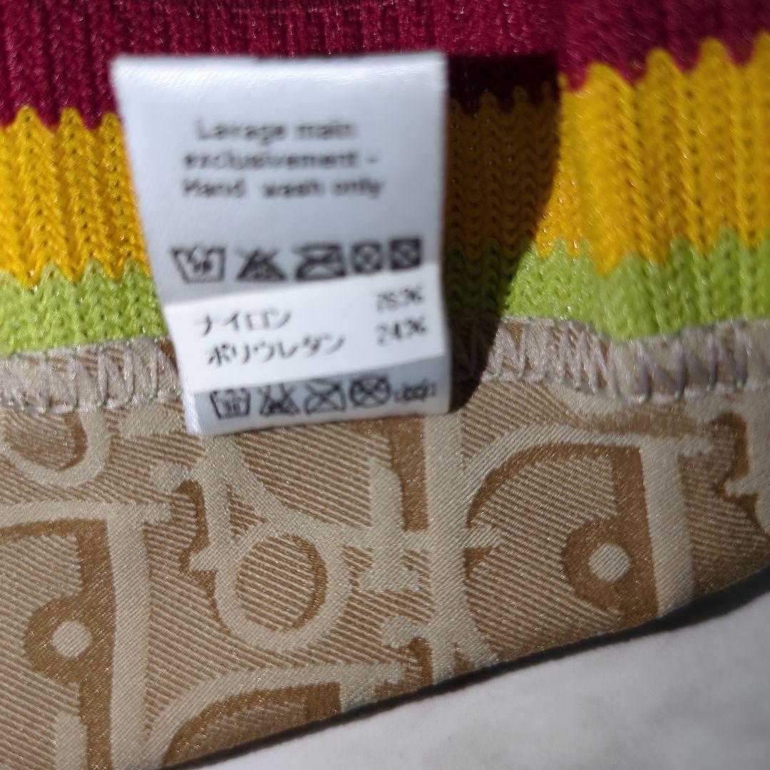 【8/13-16発送不可】Dior ロゴ柄 セパレート水着 US4号サイズ