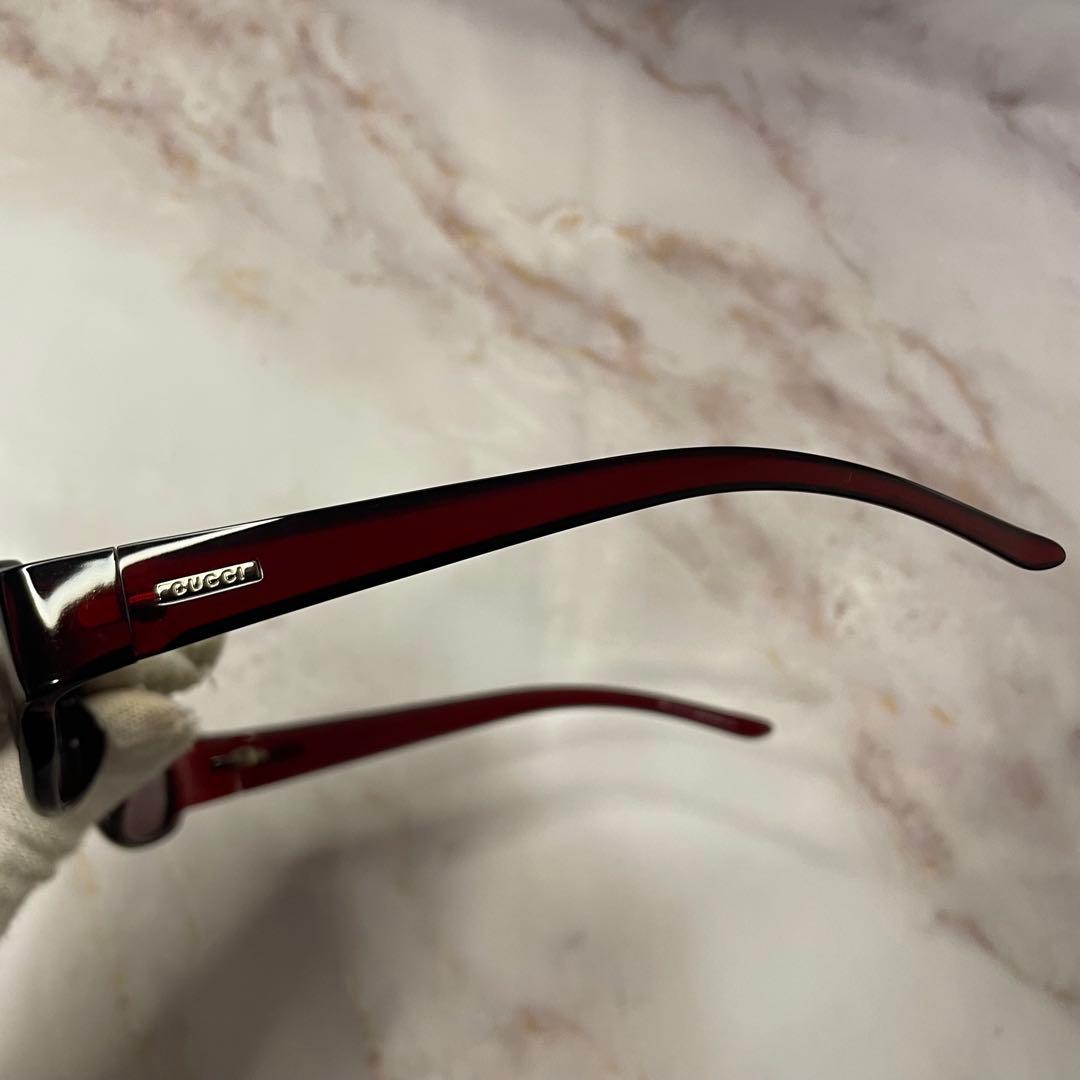 pcさん専用 GUCCI ウェリントン Y2K シャープ サングラス ケース付き