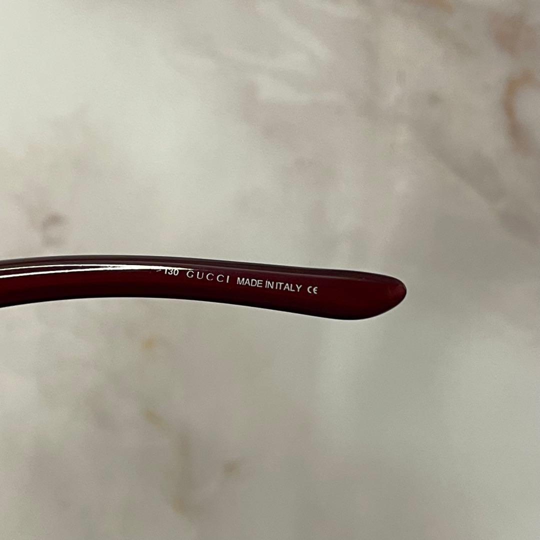 pcさん専用 GUCCI ウェリントン Y2K シャープ サングラス ケース付き