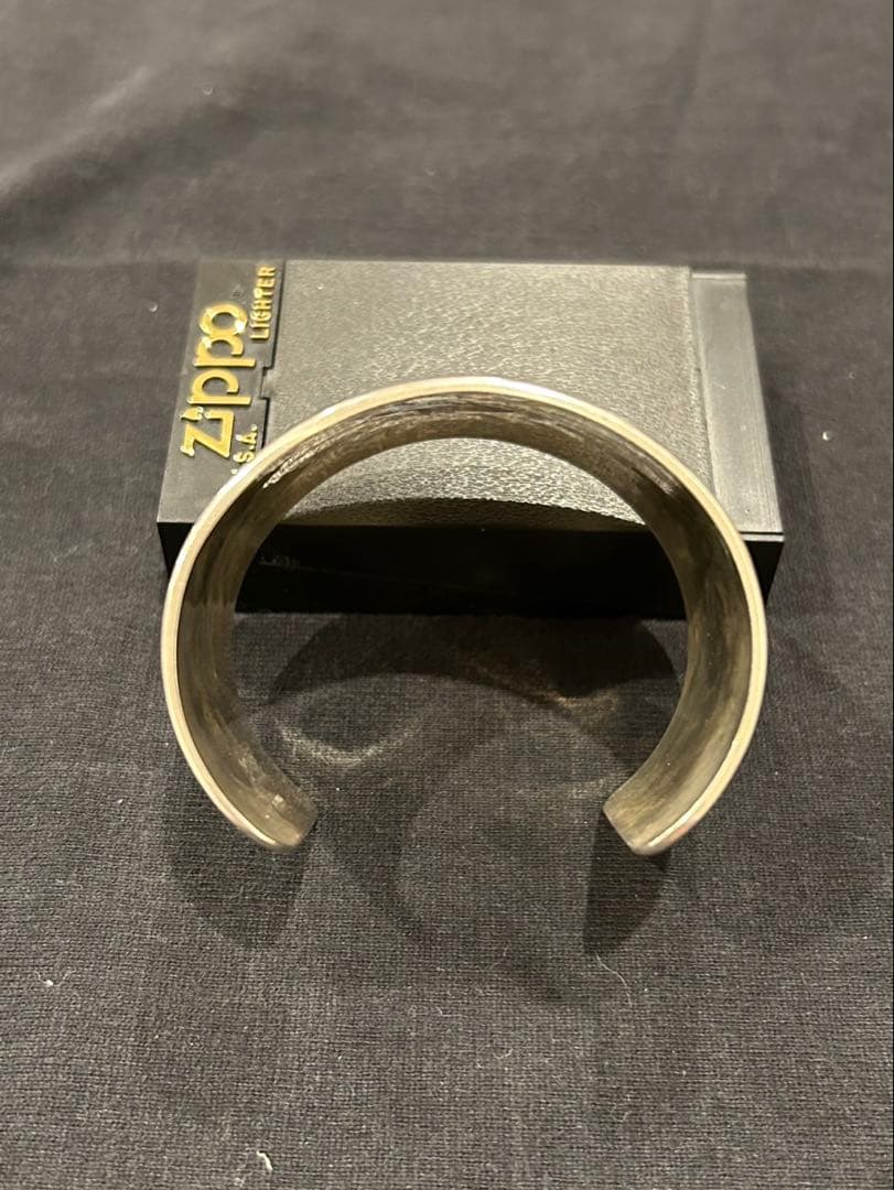 HOPI/ホピ族e Phillips作 オーバーレイ バングル