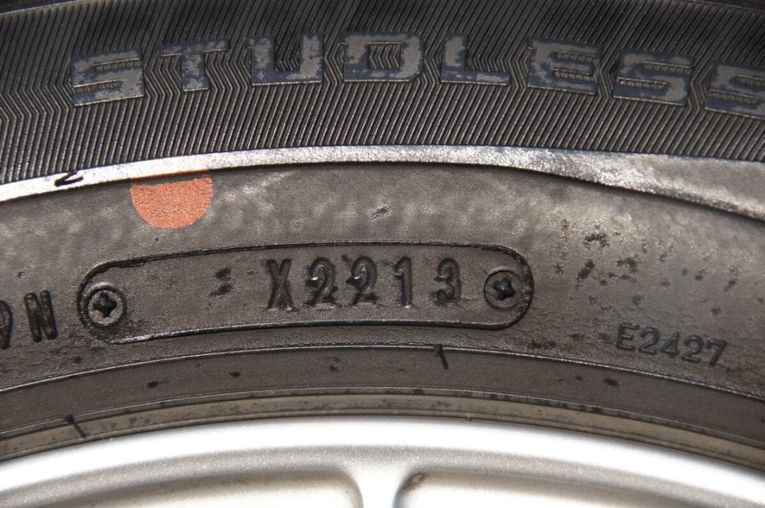 30系 プリウス用スタッドレス付アルミ 15インチ 4本 トヨタ流用にも