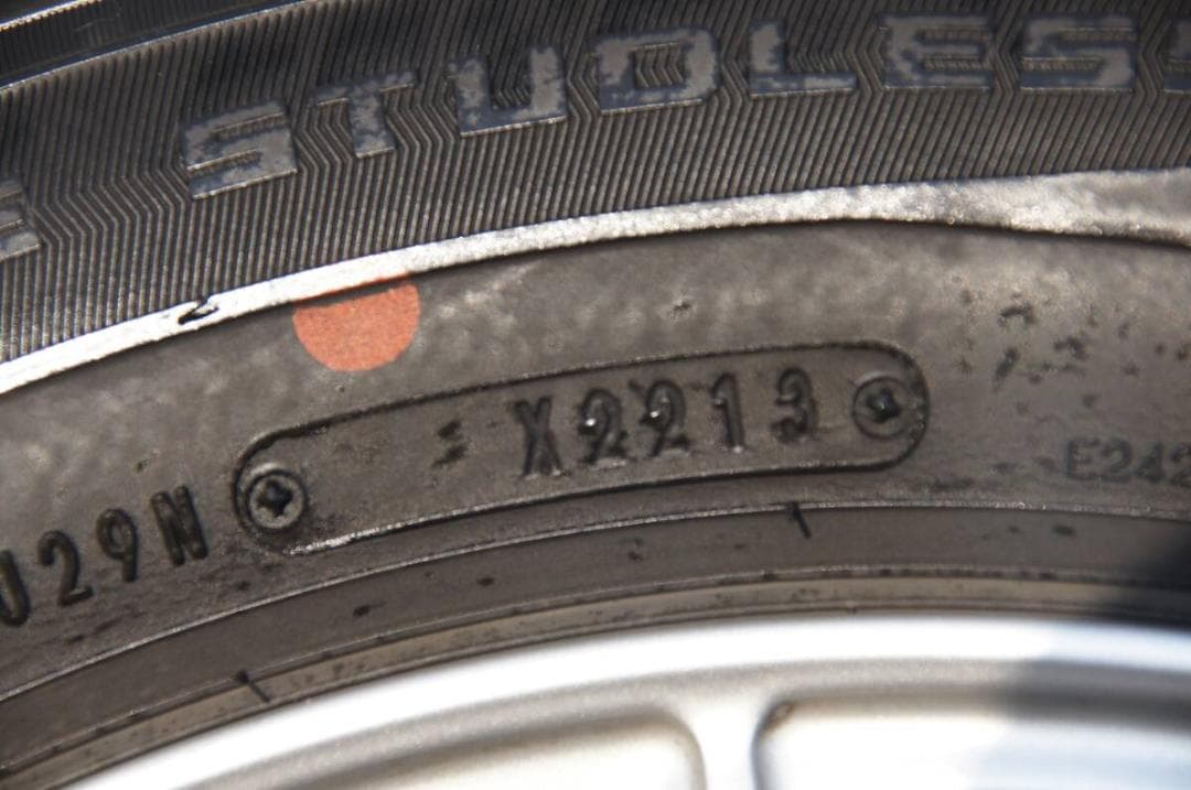 30系 プリウス用スタッドレス付アルミ 15インチ 4本 トヨタ流用にも