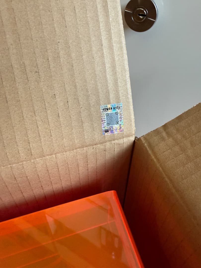 HUMAN MADE ACRYLIC FILE BOX ヒューマンメイド