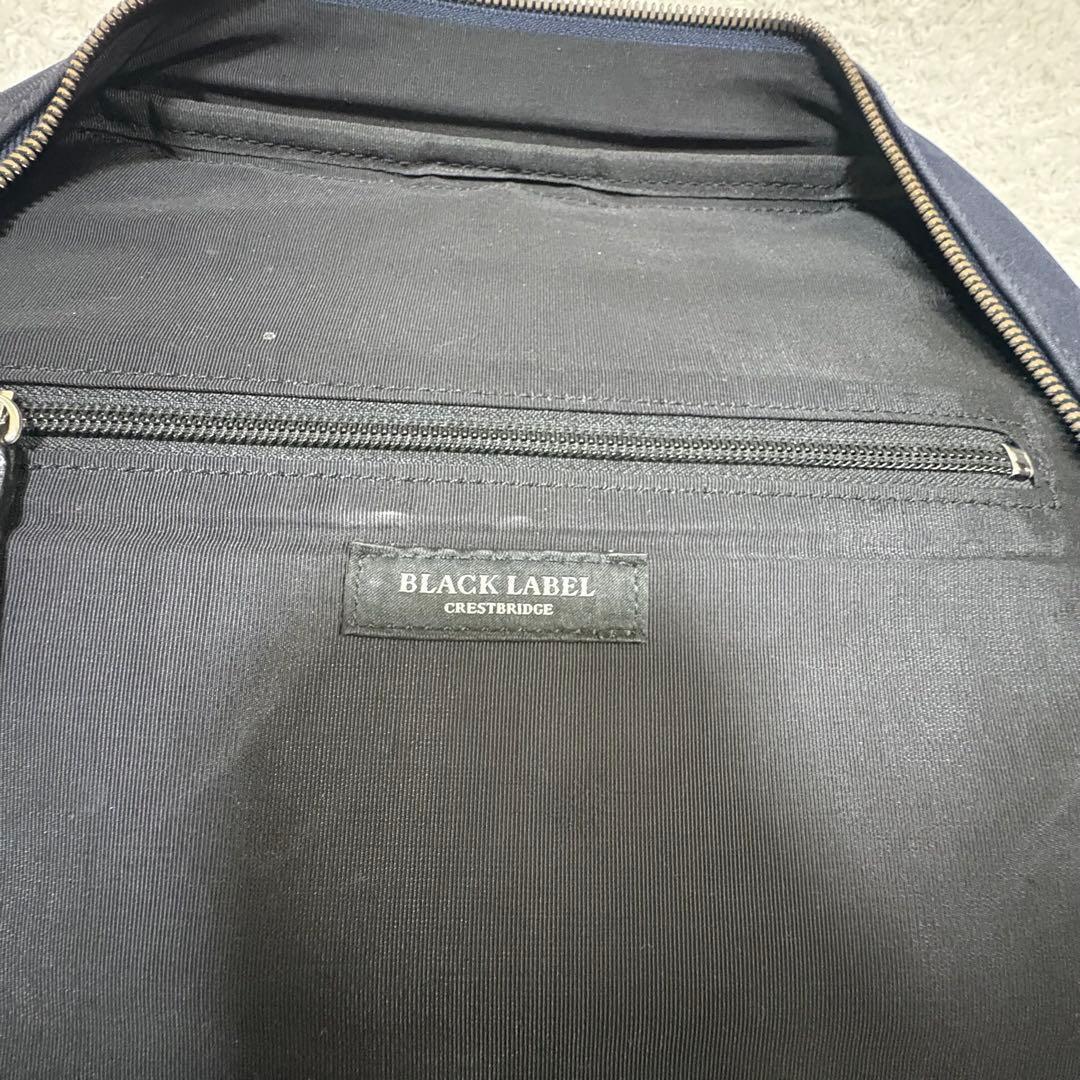 ブラックレーベルクレストブリッジ シャドーチェック リュック