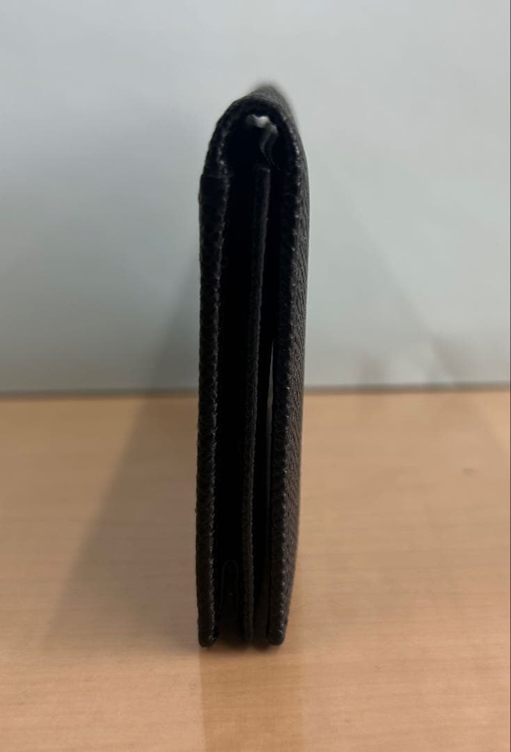 【新品同様】BVLGARI 黒 レザー 名刺入れ　極美品！！