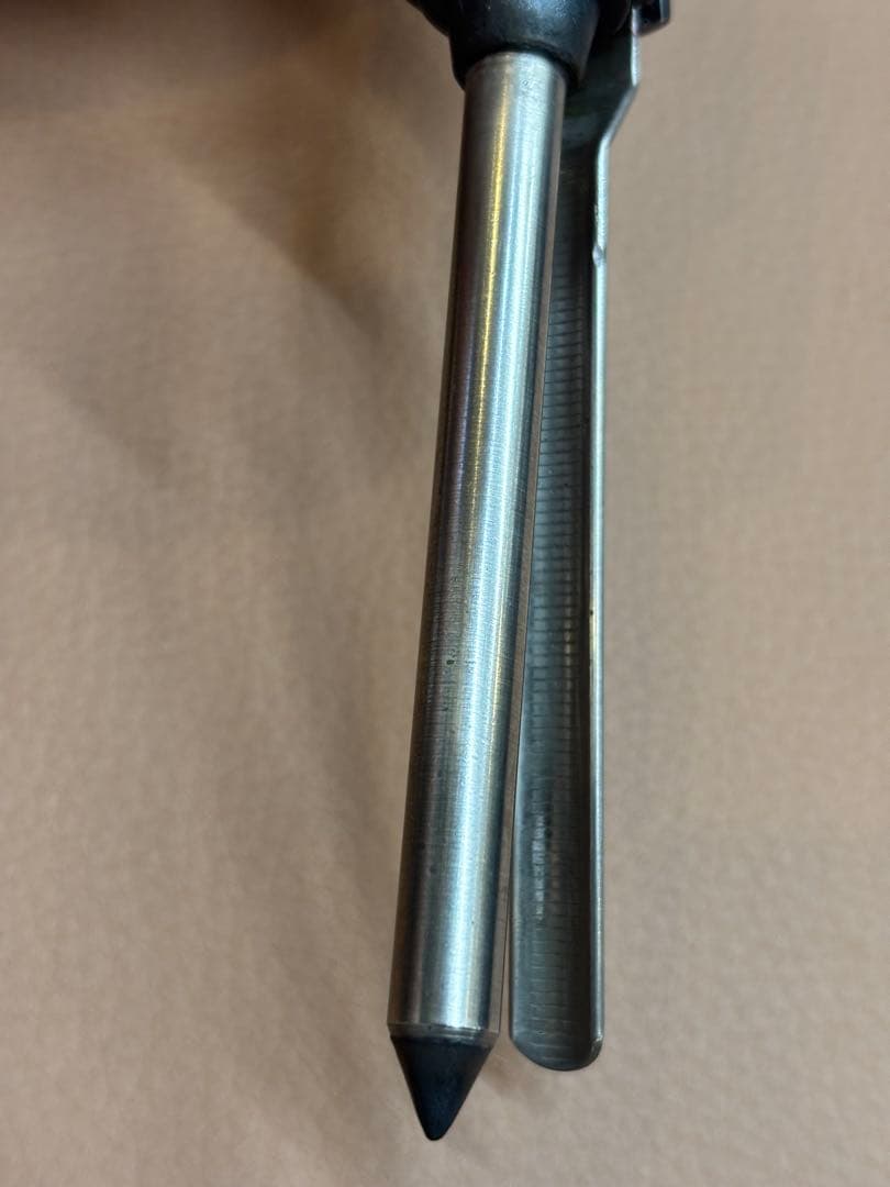 超美品LENZ C-8レンツルートアイロン　元巻き丸8㎜　理容アイロン