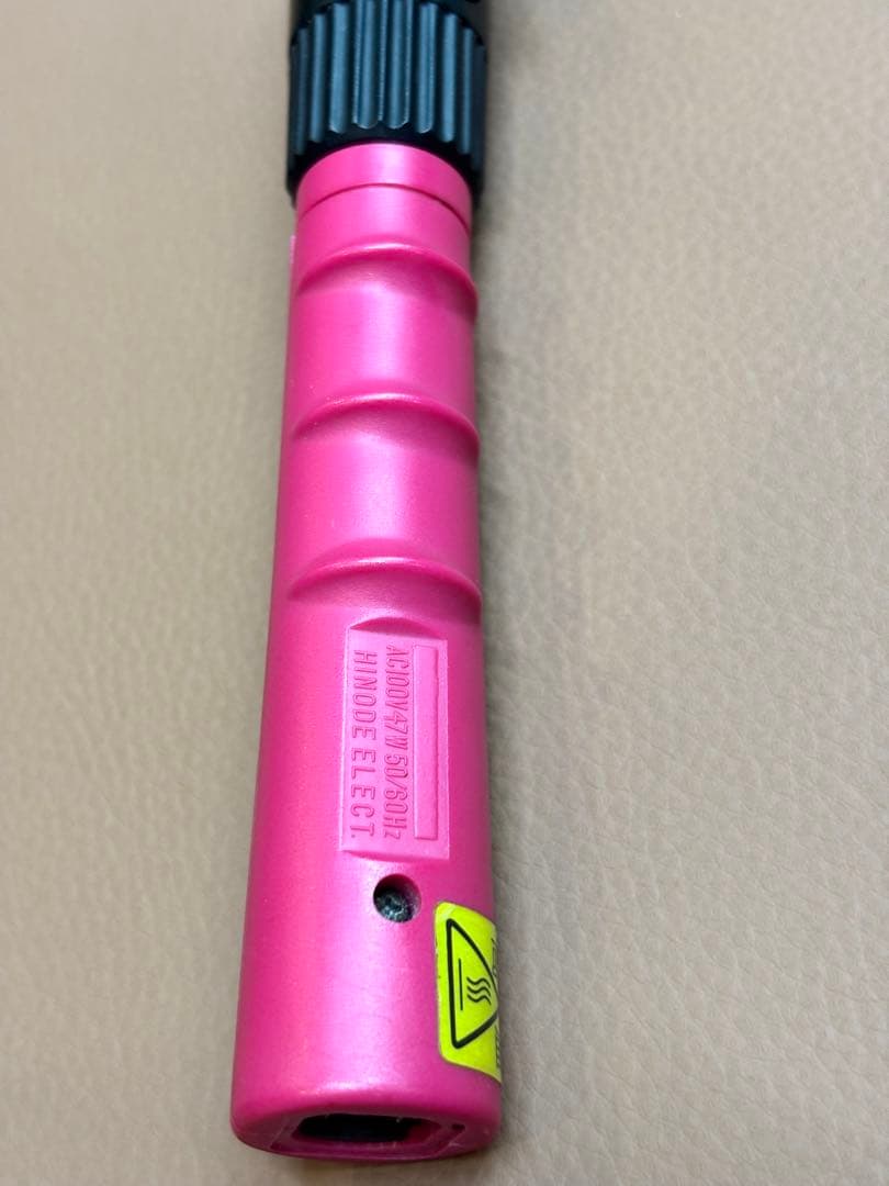 超美品LENZ C-8レンツルートアイロン　元巻き丸8㎜　理容アイロン