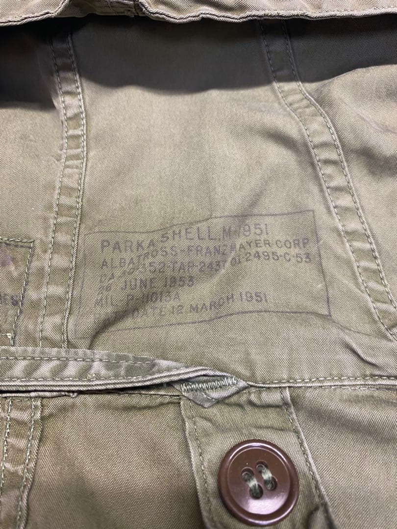 米軍実物美品M51モッズコートUS.ARMY