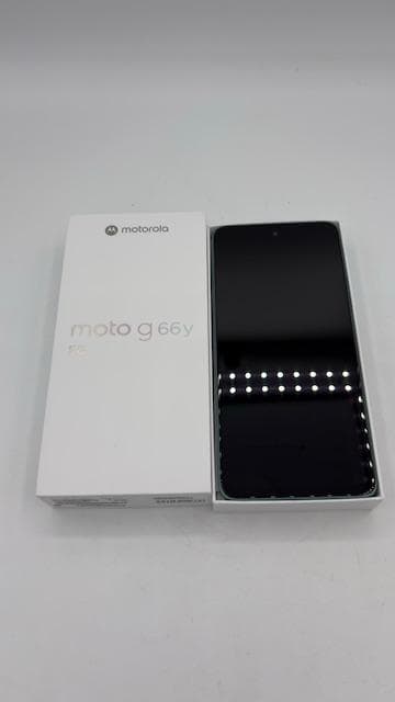 moto g 66y 5G 本体　グレーミスト