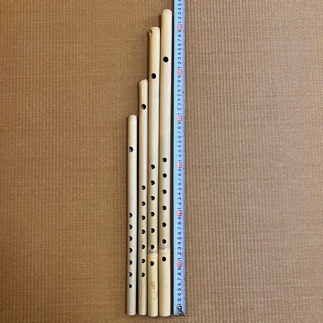 青森ねぶた笛 登山囃子笛 下山囃子笛 4本セット