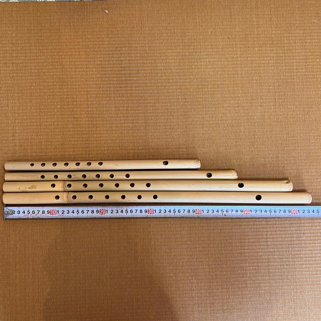 青森ねぶた笛 登山囃子笛 下山囃子笛 4本セット