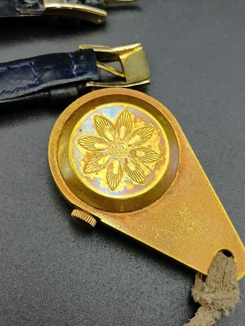 アナログ腕時計 4点セット ゴールド シルバー　手巻き　クォーツ