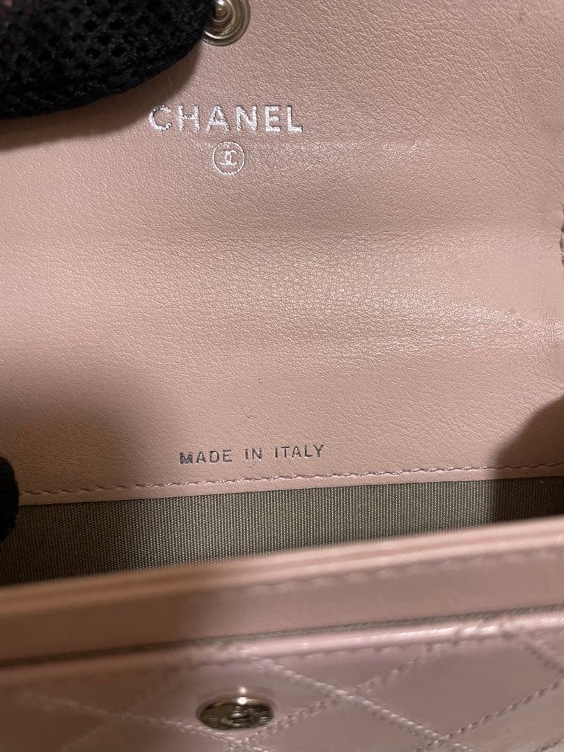 CHANEL シャネル　ステッチ カードケース　名刺入れ