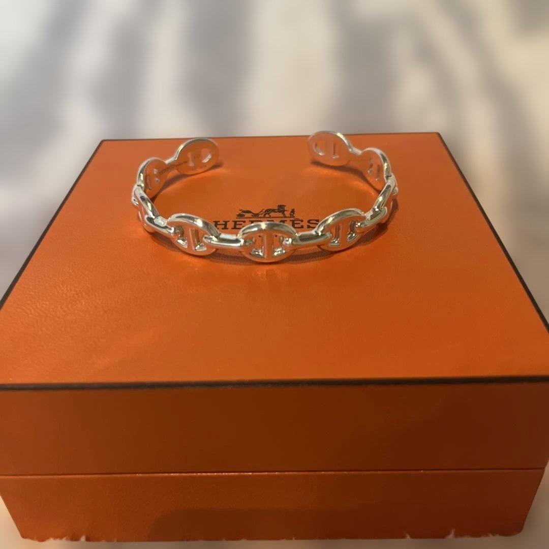 エルメス　シェーヌダンクルアンシェネ　MM ブレスレット　LG