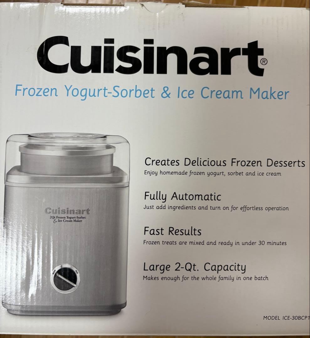 Cuisinart アイスクリームメーカー ICE-30BCP1 クイジナート