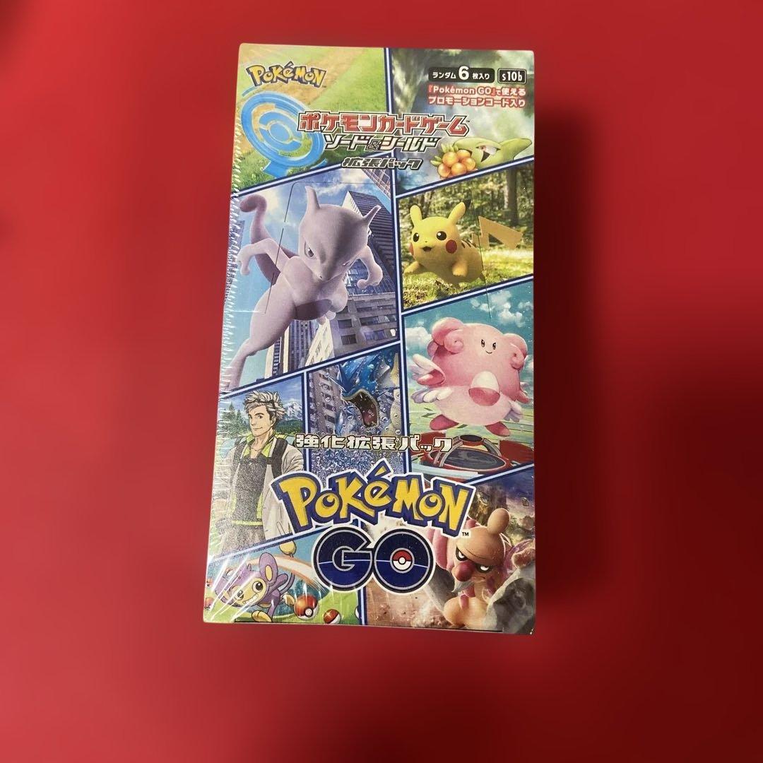 シュリンク付き未開封ポケモンGO ポケモンカード
