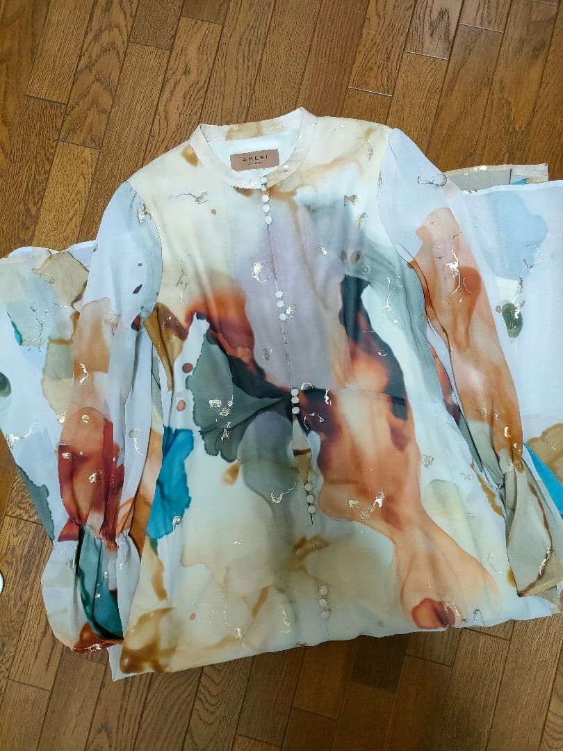 ワンピース UNDRESSED AMELIA INK ART DRESS ameri