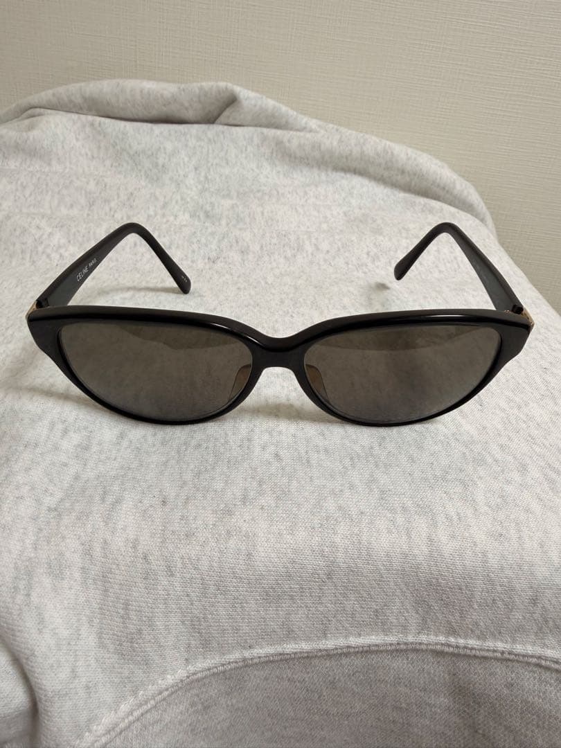 片*中様 CELINE PARIS サングラス ブラック CLF-283 ケース