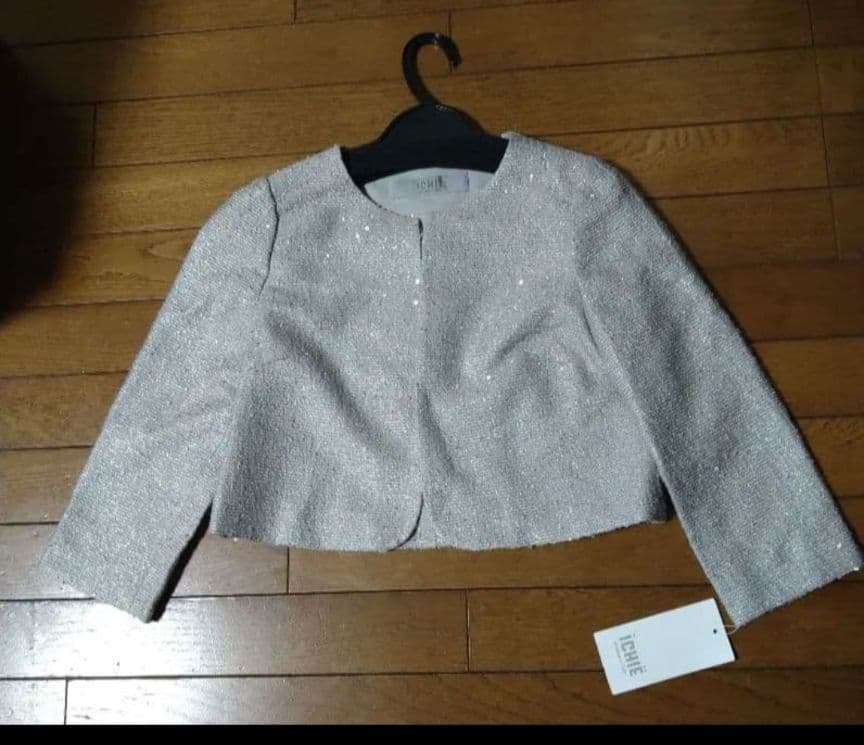 55000円新品ストロベリーフィールズ イチエ ラメ スパンコール ワンピ＆JK