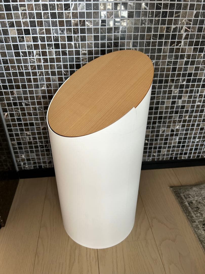 MOHEIM SWING BIN M 8L ダストボックス　ホワイト　ゴミ箱