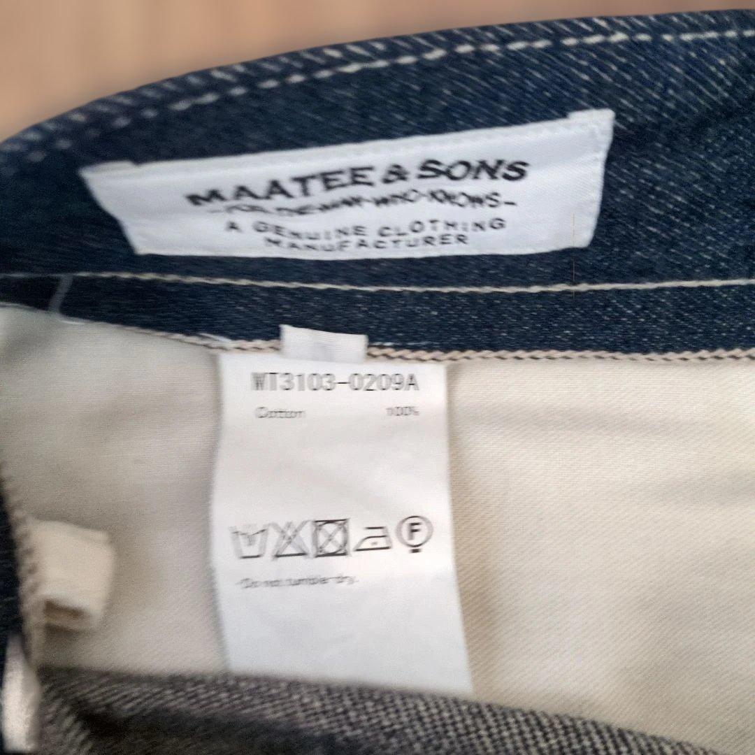 パンツ MAATEE&SON Work Trousers